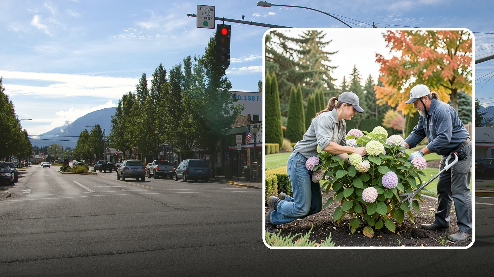 Hydrangea Pruning in North Bend, King County, WA - Type-specific hydrangea pruning that matches each variety's bloom-wood habit to maximize flowering in the Northwest.