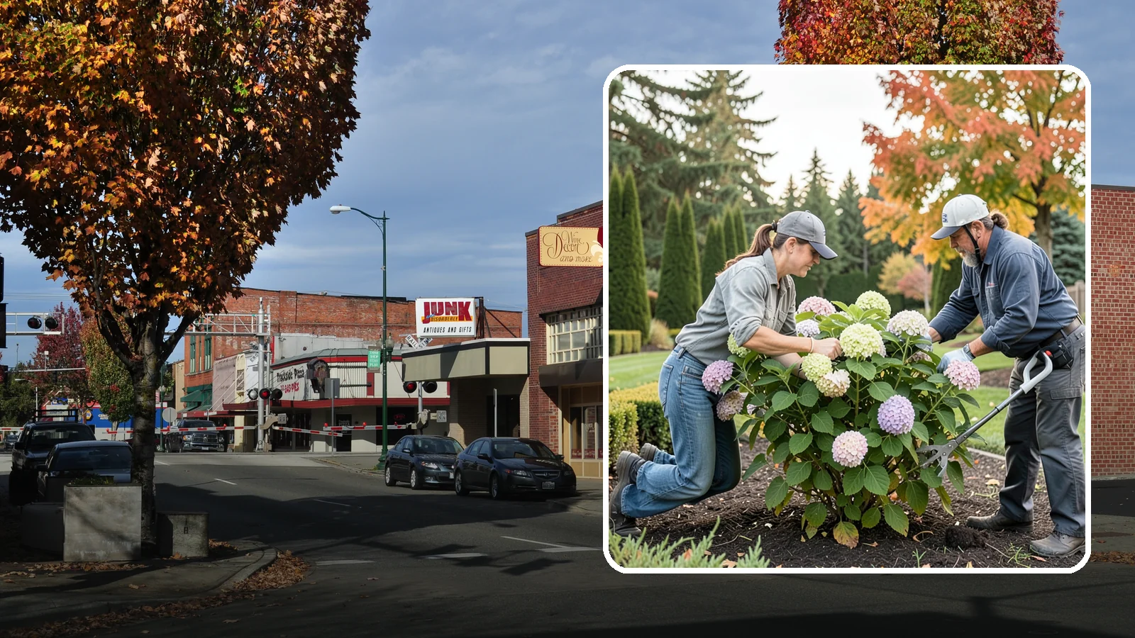 Hydrangea Pruning in Puyallup, Pierce County, WA - Type-specific hydrangea pruning that matches each variety's bloom-wood habit to maximize flowering in the Northwest.