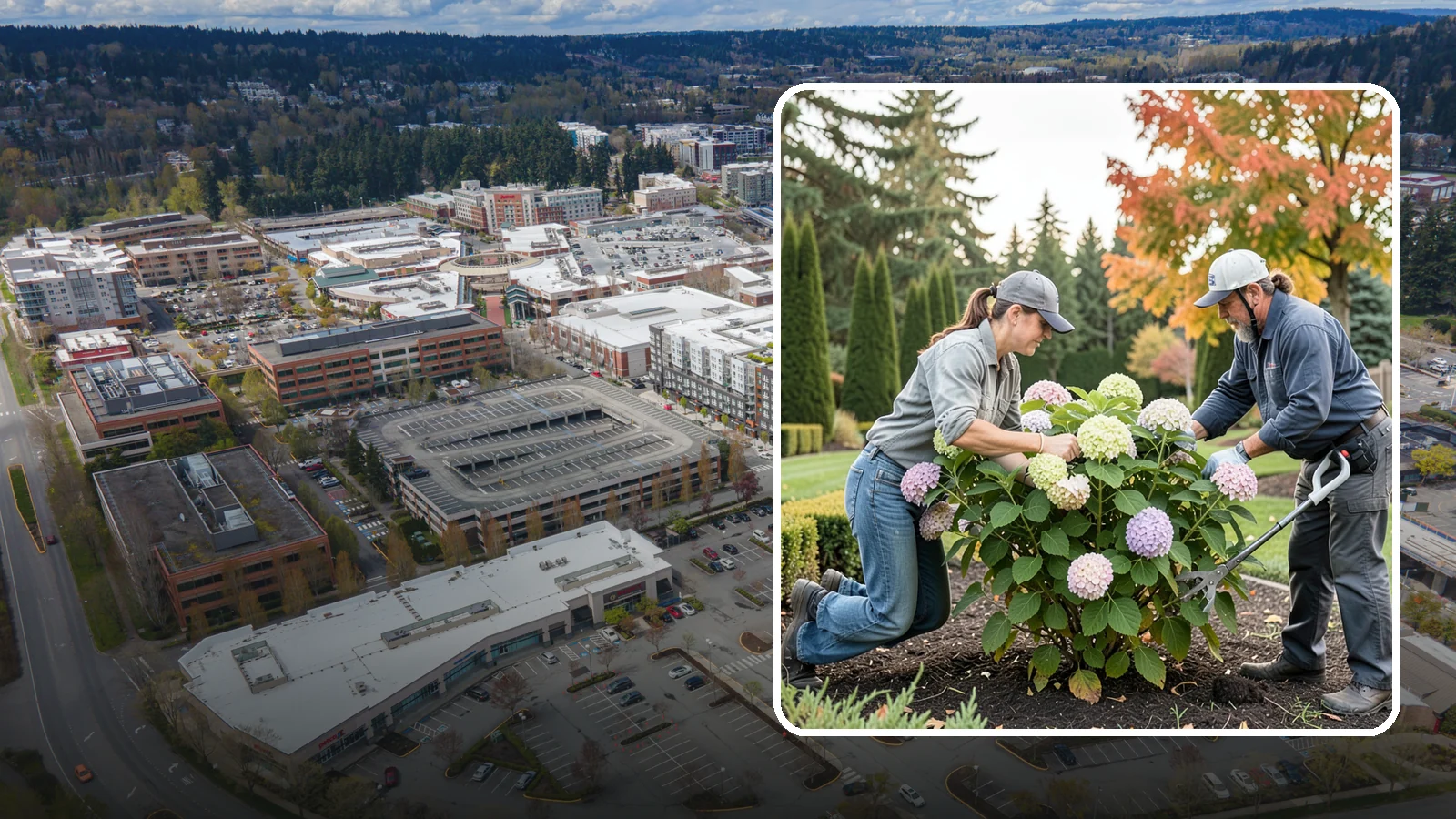 Hydrangea Pruning in Redmond, King County, WA - Type-specific hydrangea pruning that matches each variety's bloom-wood habit to maximize flowering in the Northwest.