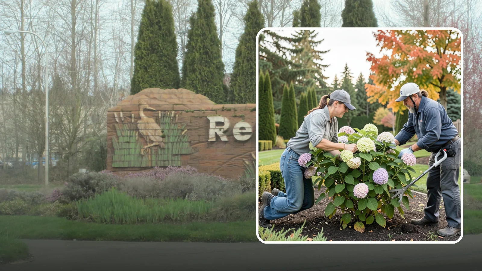 Hydrangea Pruning in Renton, King County, WA - Type-specific hydrangea pruning that matches each variety's bloom-wood habit to maximize flowering in the Northwest.