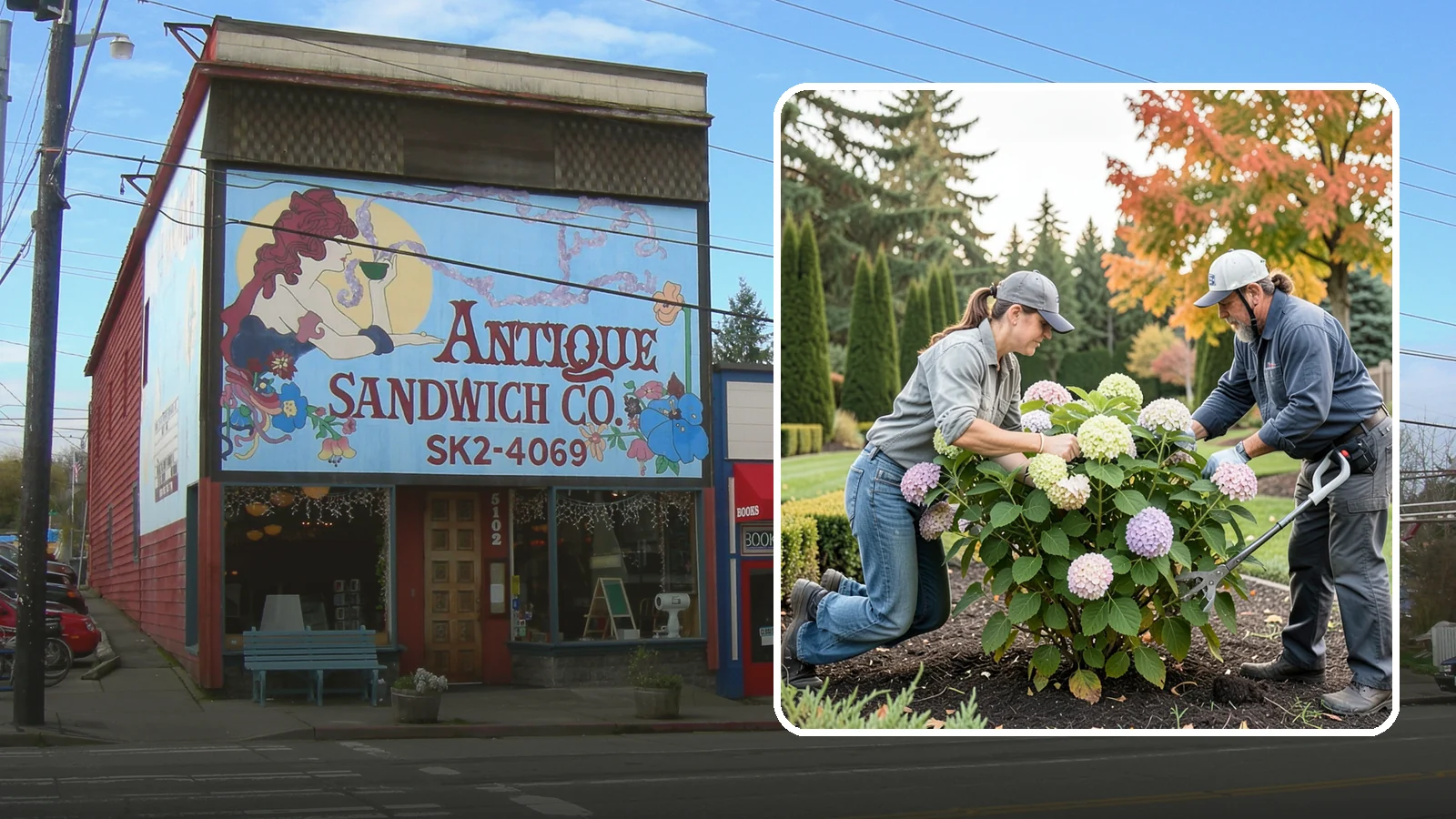 Hydrangea Pruning in Ruston, Pierce County, WA - Type-specific hydrangea pruning that matches each variety's bloom-wood habit to maximize flowering in the Northwest.