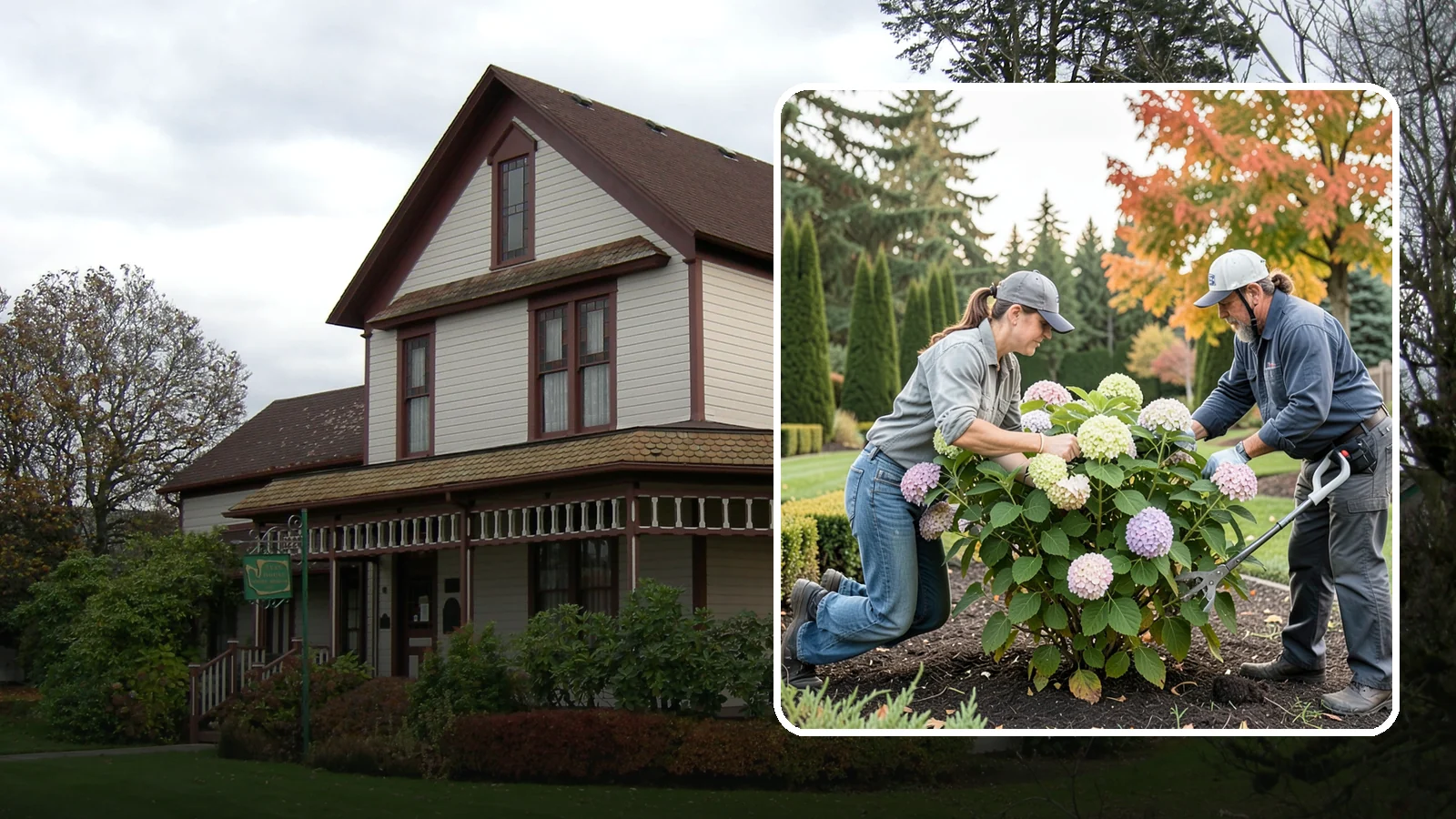 Hydrangea Pruning in Sumner, Pierce County, WA - Type-specific hydrangea pruning that matches each variety's bloom-wood habit to maximize flowering in the Northwest.