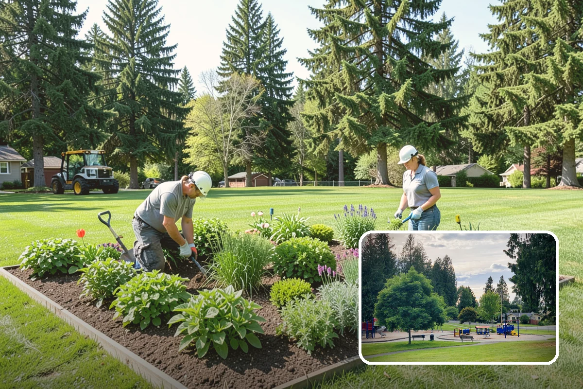 Hydroseeding in Bonney Lake, Pierce County, WA - Fast, uniform germination across large areas