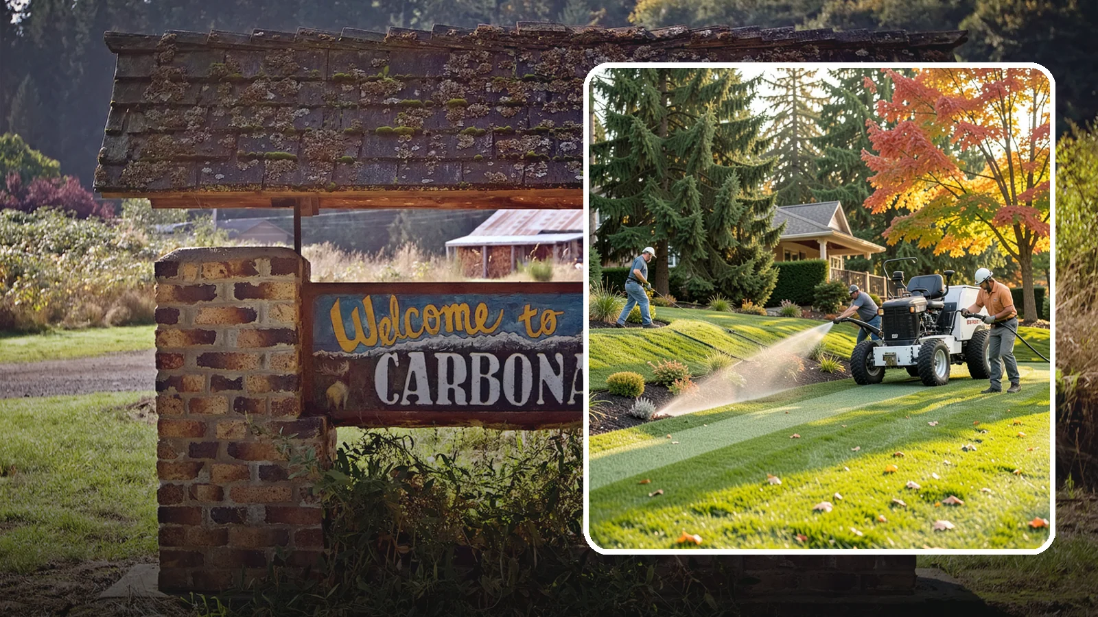 Hydroseeding in Carbonado, Pierce County, WA - Fast, even lawn establishment using a sprayed slurry of seed, mulch, and nutrients - ideal for large areas and slopes.