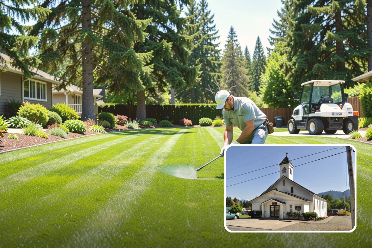 Hydroseeding in Concrete, Skagit County, WA - Fast, uniform germination across large areas
