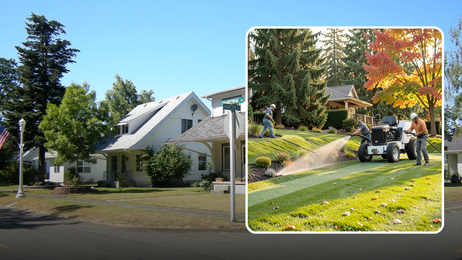 Hydroseeding in DuPont, Pierce County, WA - Fast, even lawn establishment using a sprayed slurry of seed, mulch, and nutrients - ideal for large areas and slopes.