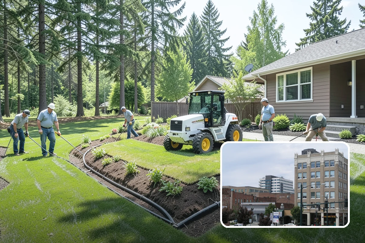 Hydroseeding in Everett, Snohomish County, WA - Fast, uniform germination across large areas