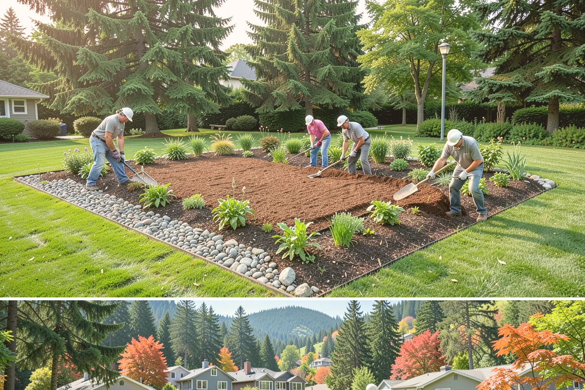 Hydroseeding in Fircrest, Pierce County, WA - Best applied in spring or early fall when temperatures and moisture support quick germination