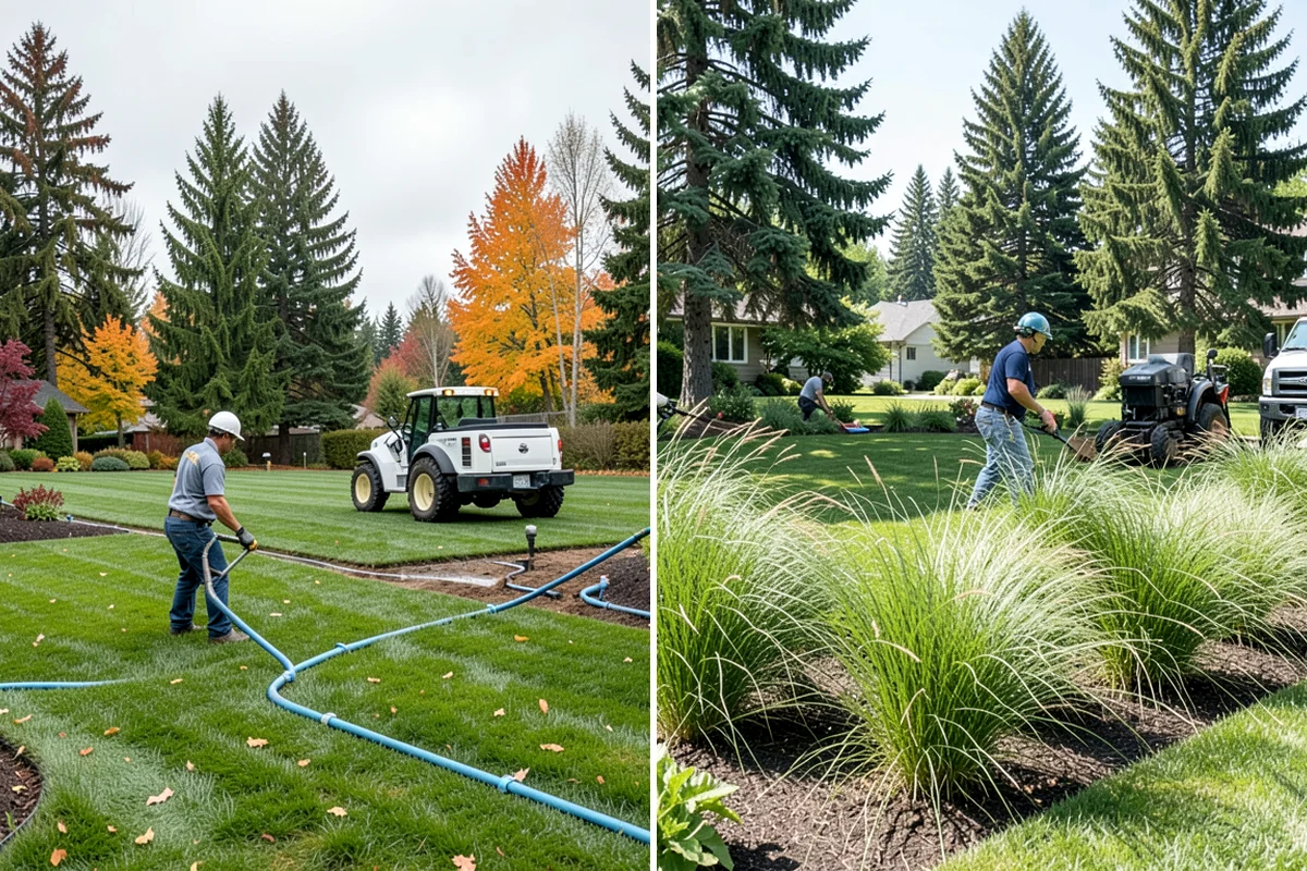 Hydroseeding in Hunts Point, King County, WA - Clear and rough-grade the area