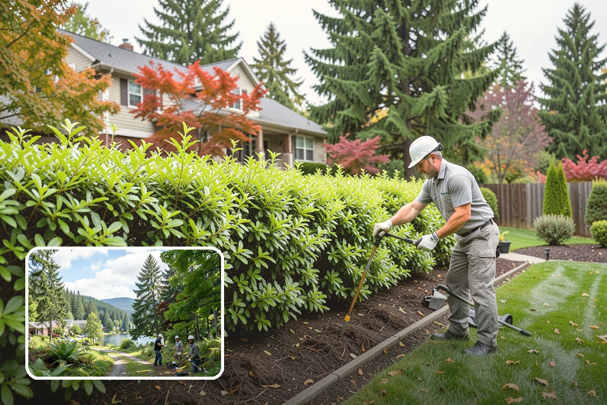 Hydroseeding in Lake Forest Park, King County, WA - Fast, uniform germination across large areas