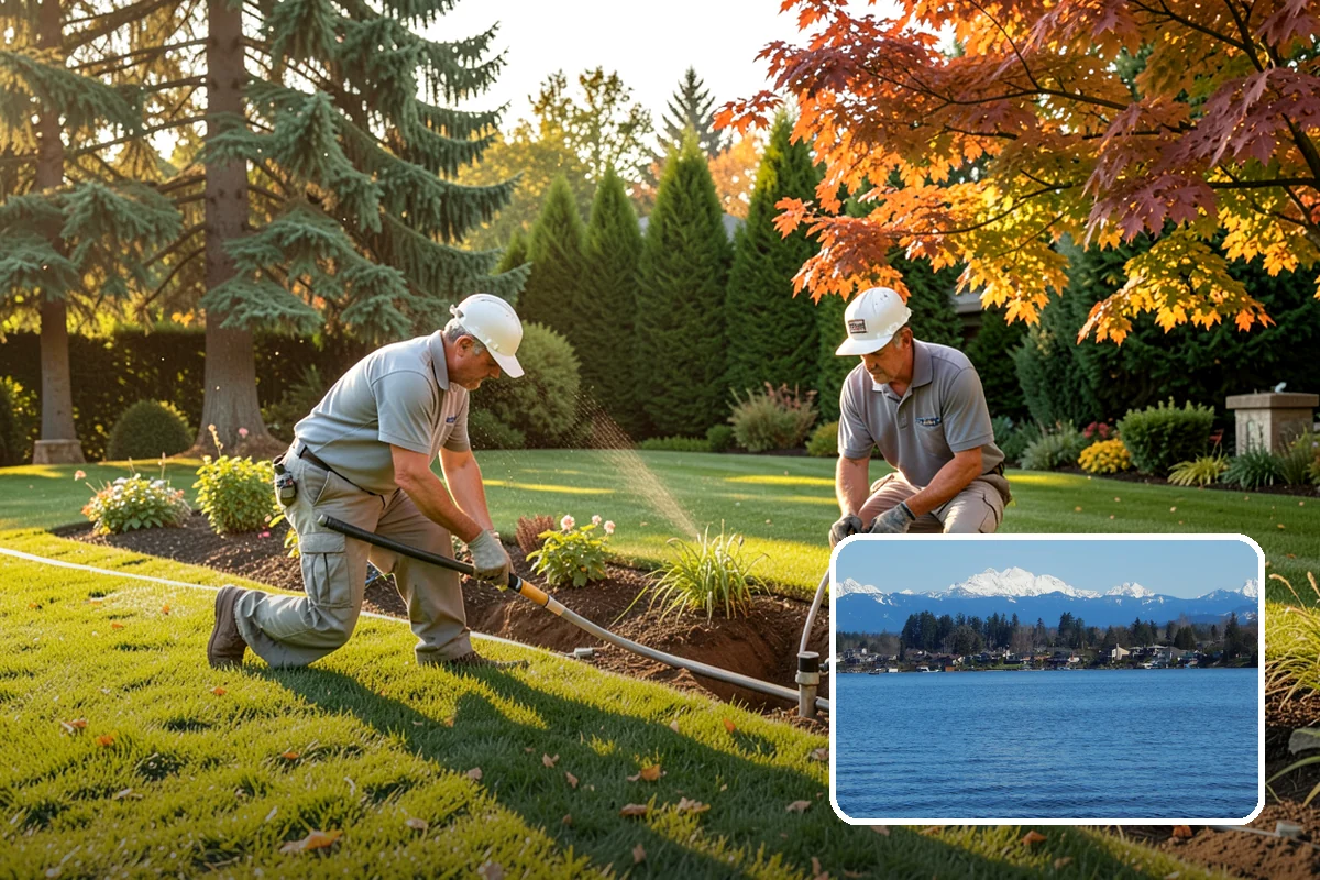Hydroseeding in Lake Stevens, Snohomish County, WA - Fast, uniform germination across large areas