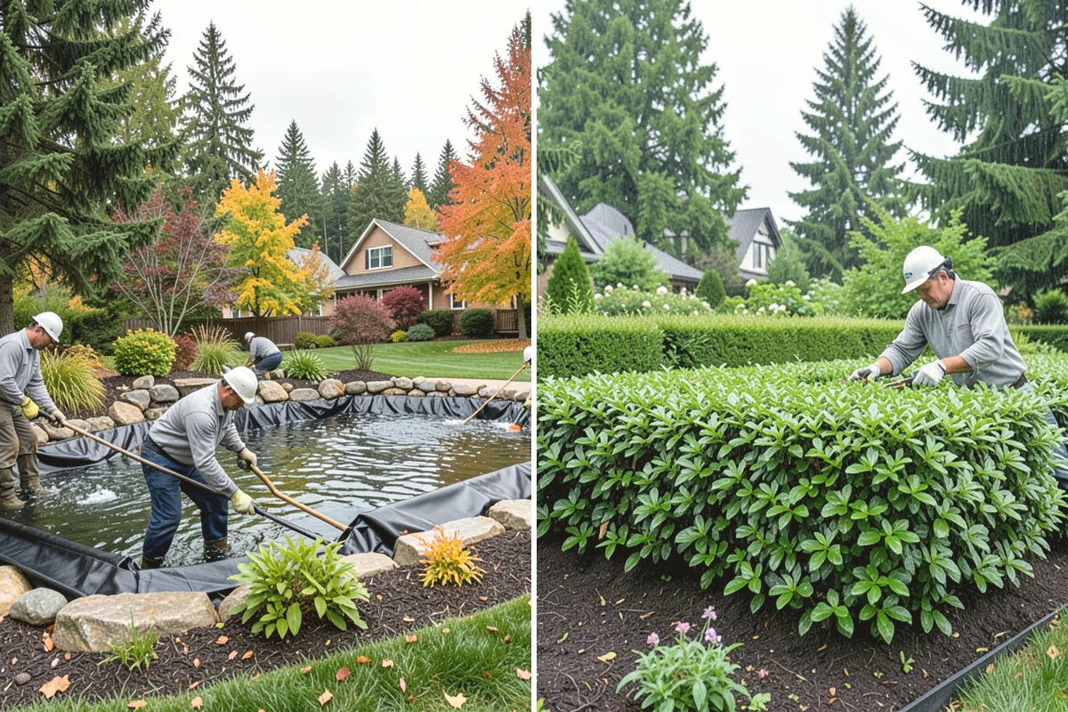 Hydroseeding in Lake Stevens, Snohomish County, WA - Clear and rough-grade the area