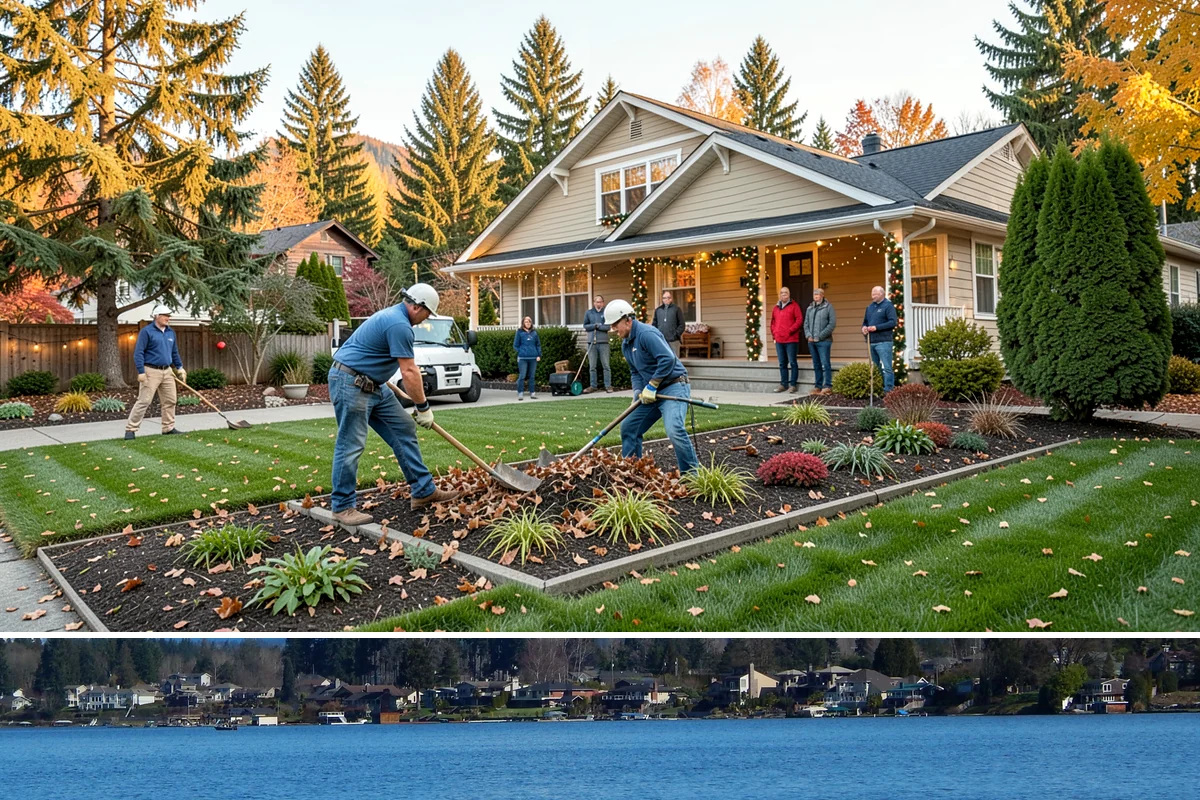 Hydroseeding in Lake Stevens, Snohomish County, WA - Best applied in spring or early fall when temperatures and moisture support quick germination