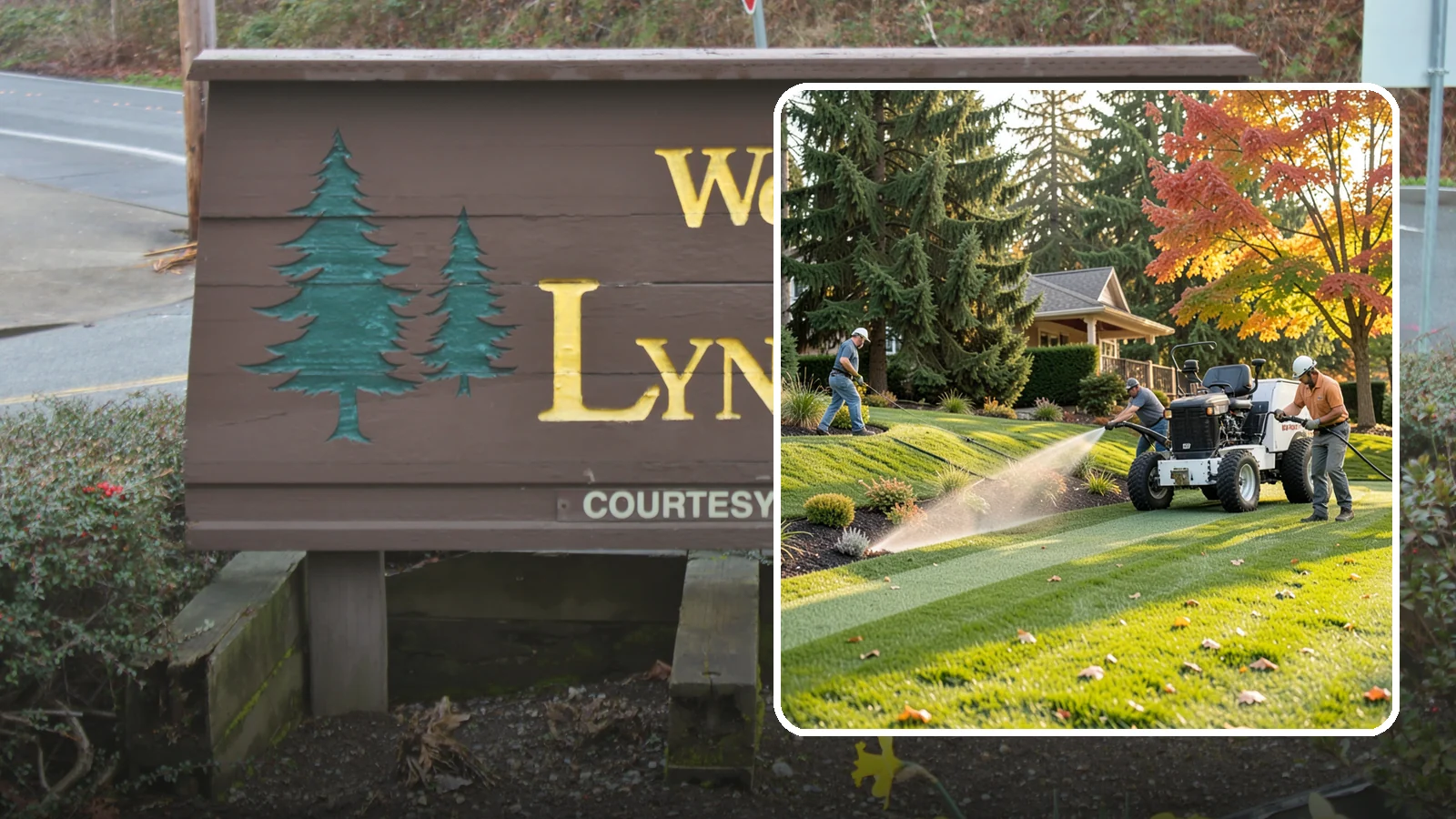 Hydroseeding in Lynnwood, Snohomish County, WA - Fast, even lawn establishment using a sprayed slurry of seed, mulch, and nutrients - ideal for large areas and slopes.