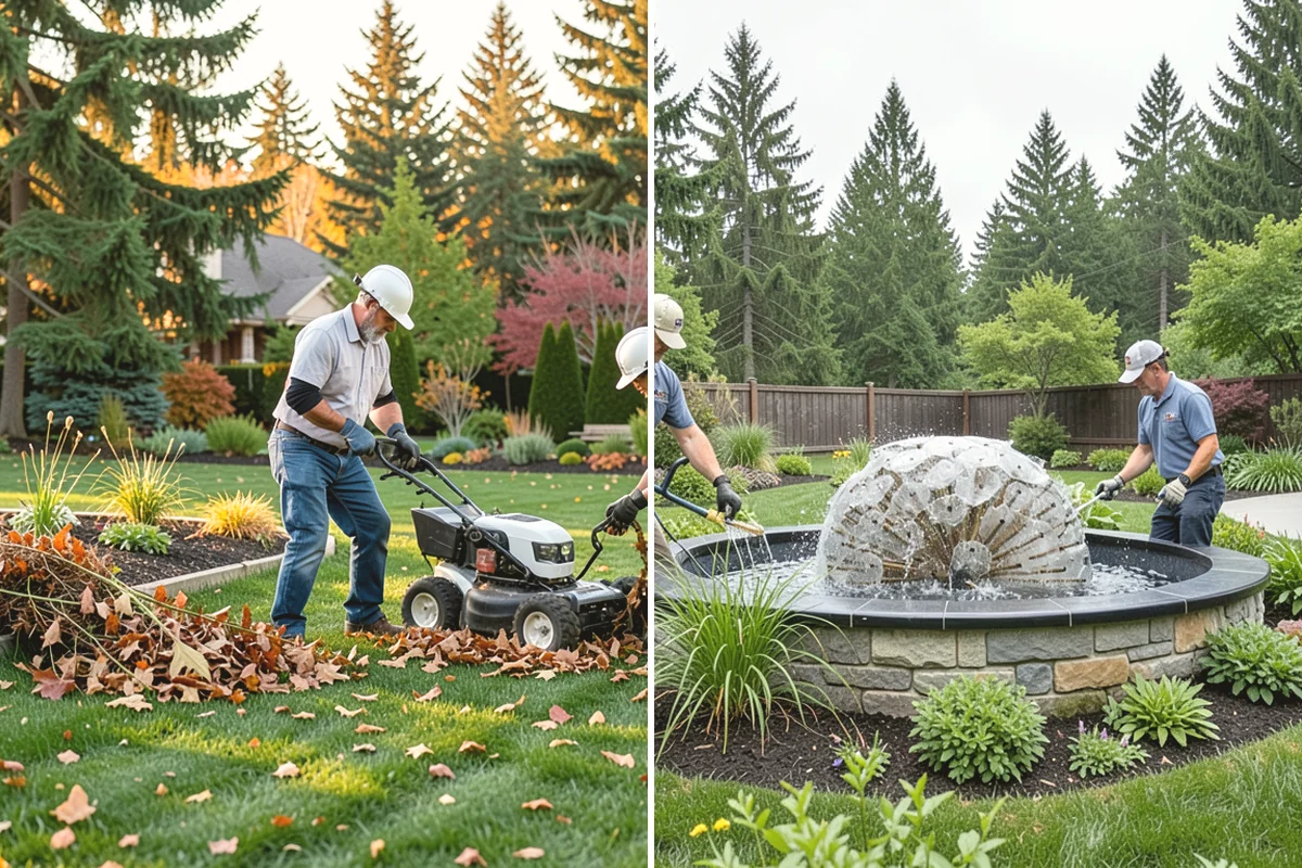 Hydroseeding in Mercer Island, King County, WA - Clear and rough-grade the area