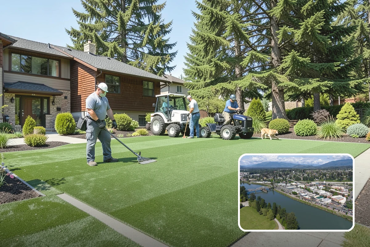 Hydroseeding in Mount Vernon, Skagit County, WA - Fast, uniform germination across large areas