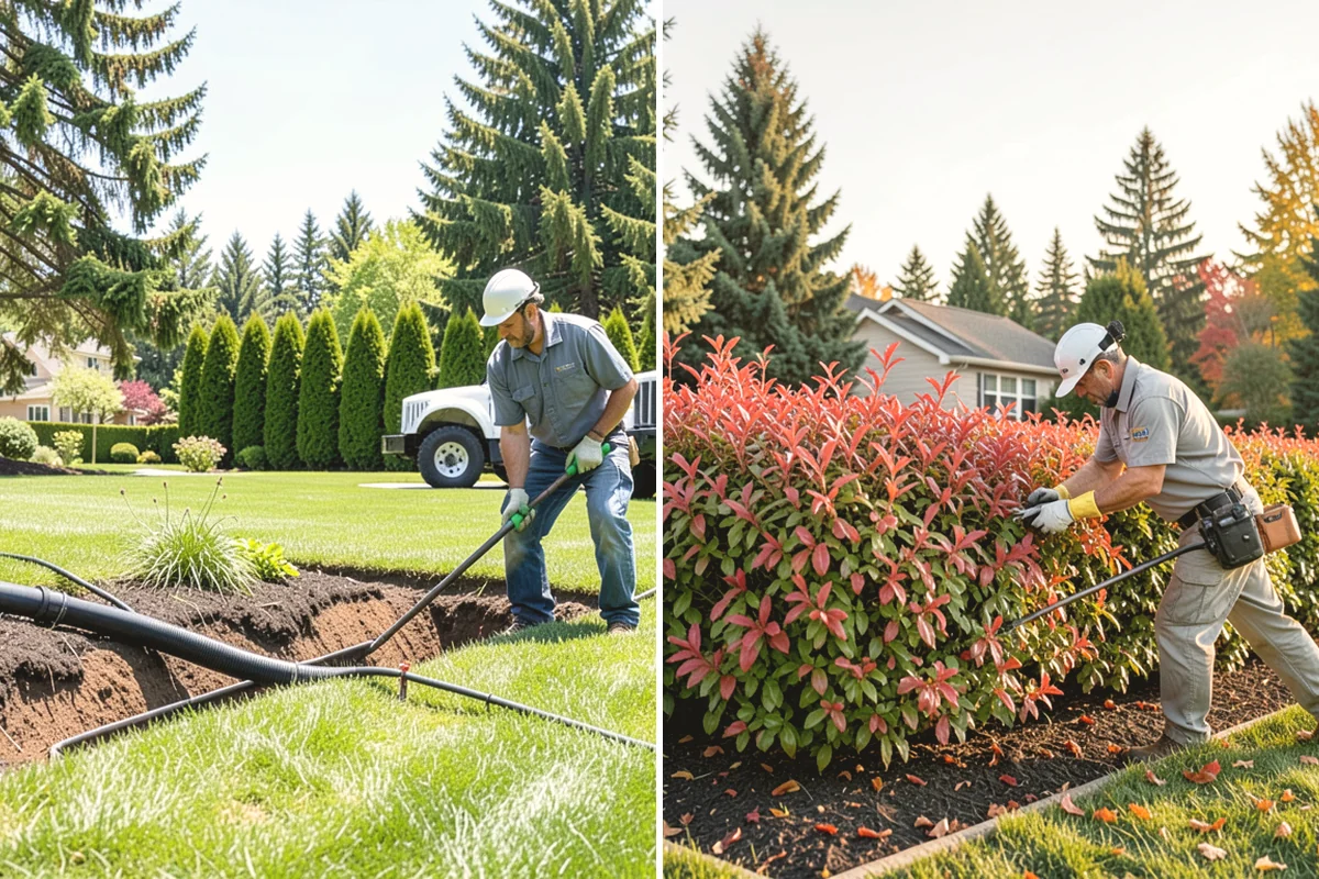 Hydroseeding in Mountlake Terrace, Snohomish County, WA - Clear and rough-grade the area