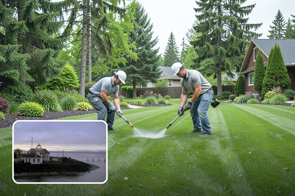 Hydroseeding in Mukilteo, Snohomish County, WA - Fast, uniform germination across large areas