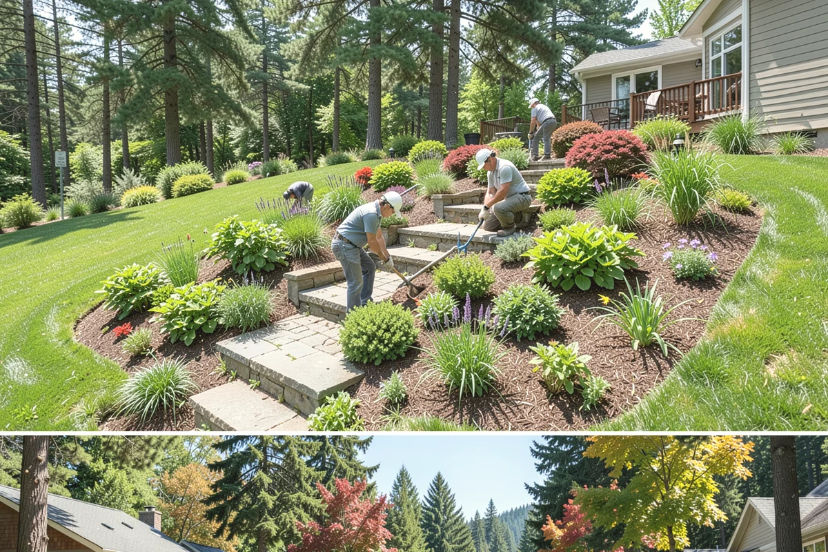 Hydroseeding in Orting, Pierce County, WA - Best applied in spring or early fall when temperatures and moisture support quick germination