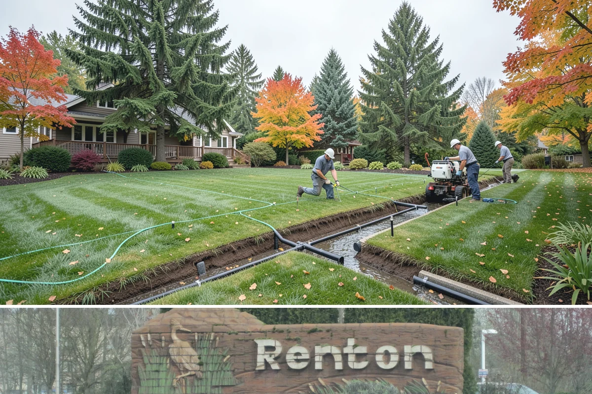 Hydroseeding in Renton, King County, WA - Best applied in spring or early fall when temperatures and moisture support quick germination