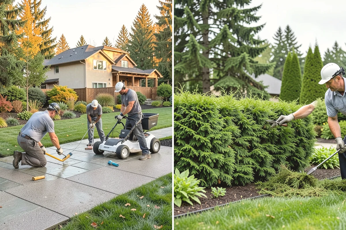 Hydroseeding in Ruston, Pierce County, WA - Clear and rough-grade the area