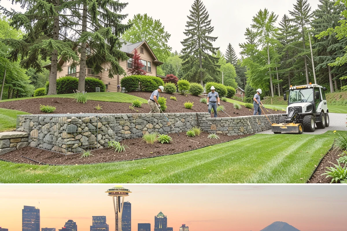 Hydroseeding in Seattle, King County, WA - Best applied in spring or early fall when temperatures and moisture support quick germination