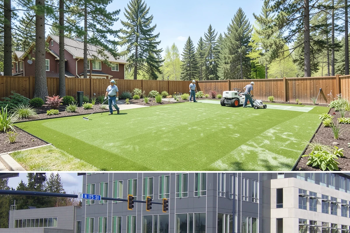 Hydroseeding in Shoreline, King County, WA - Best applied in spring or early fall when temperatures and moisture support quick germination