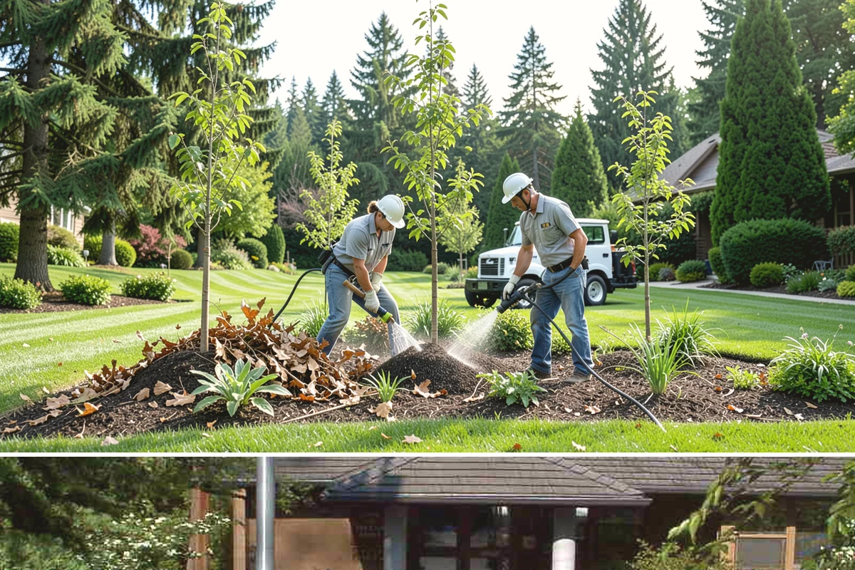 Hydroseeding in Yarrow Point, King County, WA - Best applied in spring or early fall when temperatures and moisture support quick germination