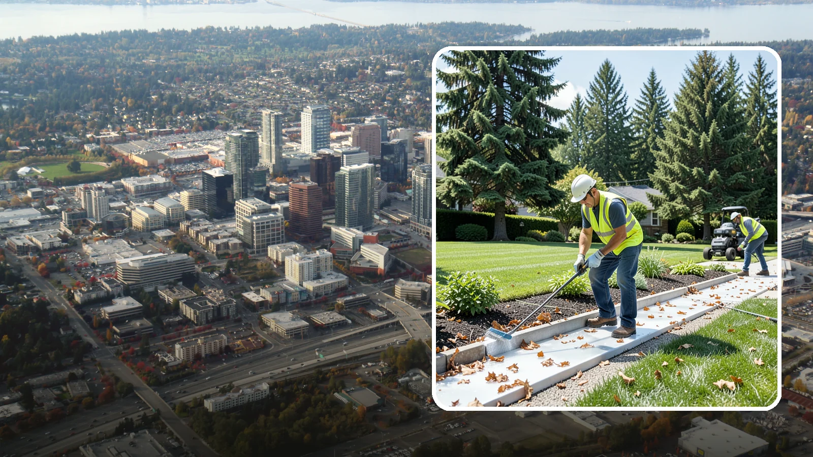 Ice Management in Bellevue, King County, WA - We treat and prevent ice buildup on walkways, steps, and drives to keep your Western Washington property safe through freeze-thaw...