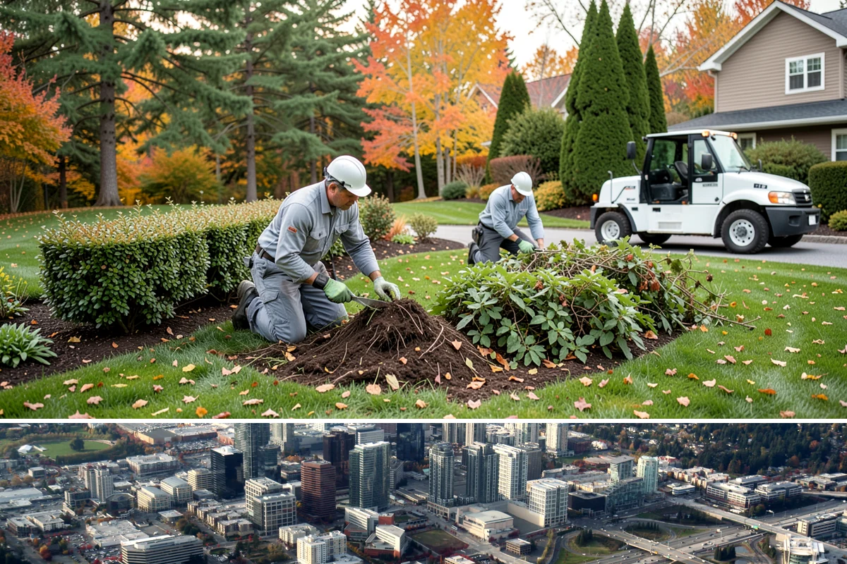 Ice Management in Bellevue, King County, WA - Freeze-thaw cycles peak here from December through February, so arrange pre-treatment before the first hard overnight frost...