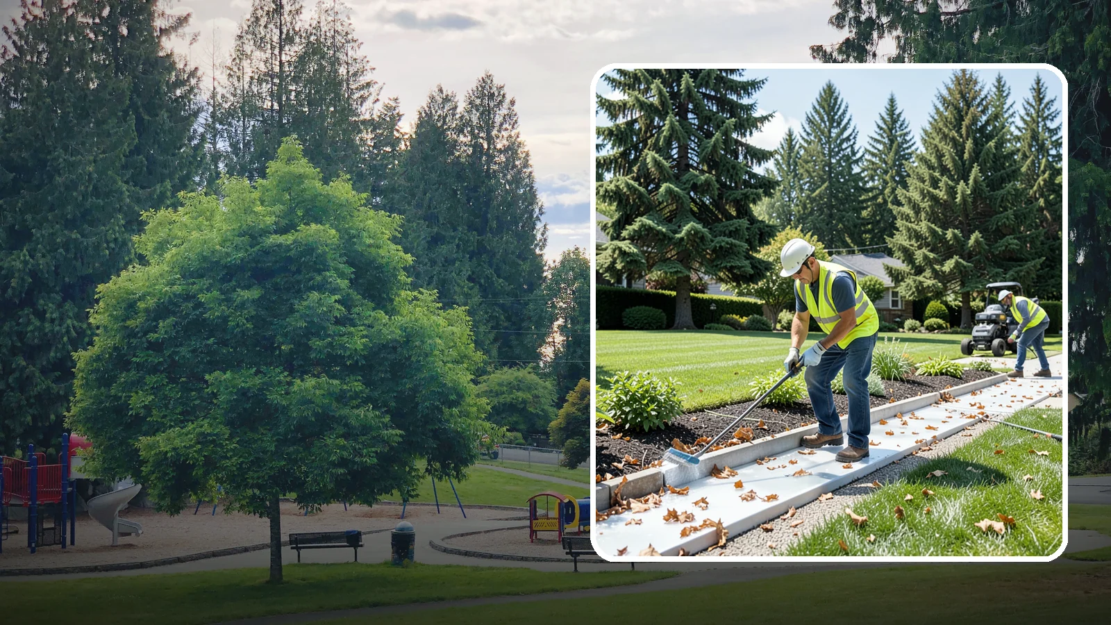 Ice Management in Bonney Lake, Pierce County, WA - We treat and prevent ice buildup on walkways, steps, and drives to keep your Western Washington property safe through freeze-thaw...