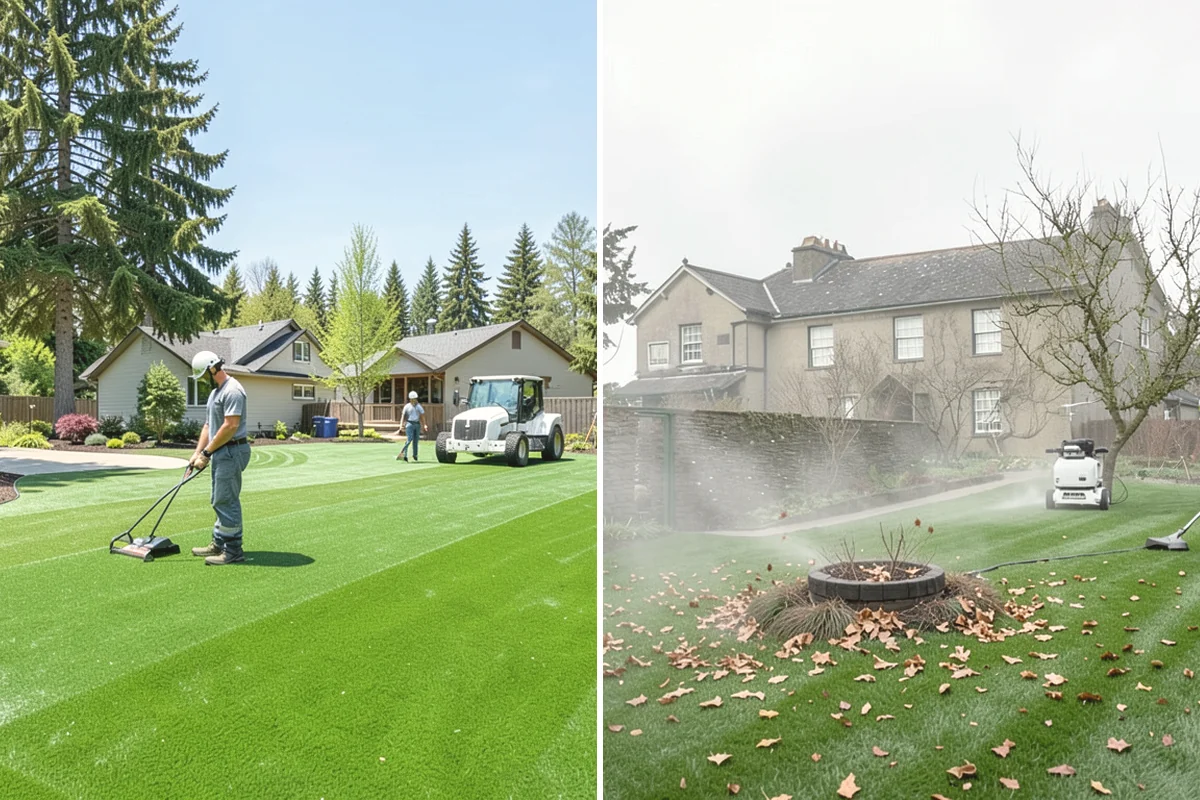Ice Management in Carbonado, Pierce County, WA - Inspect the property for shaded areas and poor drainage that breed ice