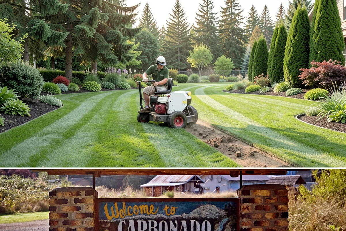 Ice Management in Carbonado, Pierce County, WA - Freeze-thaw cycles peak here from December through February, so arrange pre-treatment before the first hard overnight frost...