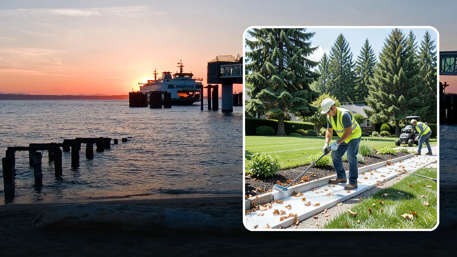 Ice Management in Edmonds, Snohomish County, WA - We treat and prevent ice buildup on walkways, steps, and drives to keep your Western Washington property safe through freeze-thaw...