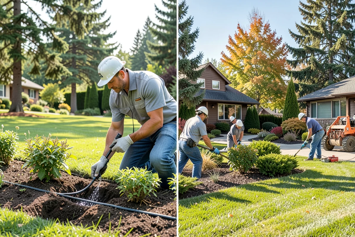 Ice Management in Gig Harbor, Pierce County, WA - Inspect the property for shaded areas and poor drainage that breed ice
