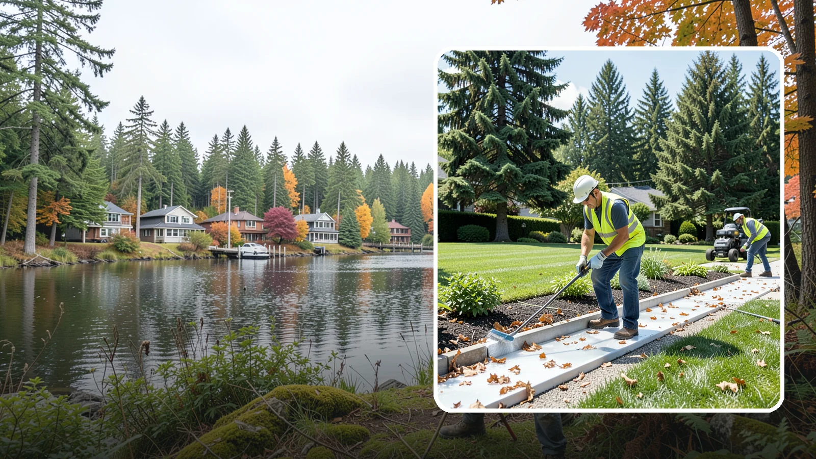 Ice Management in La Conner, Skagit County, WA - We treat and prevent ice buildup on walkways, steps, and drives to keep your Western Washington property safe through freeze-thaw...