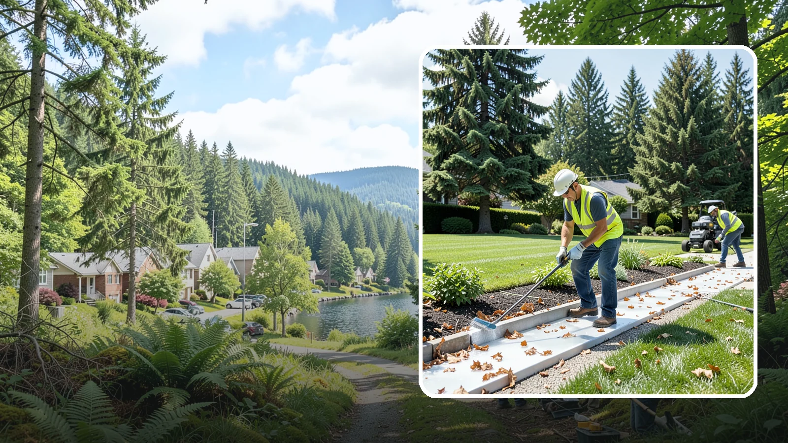 Ice Management in Lake Forest Park, King County, WA - We treat and prevent ice buildup on walkways, steps, and drives to keep your Western Washington property safe through freeze-thaw...