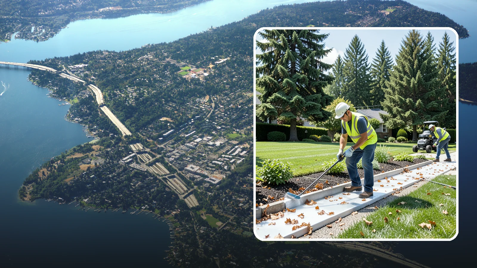 Ice Management in Mercer Island, King County, WA - We treat and prevent ice buildup on walkways, steps, and drives to keep your Western Washington property safe through freeze-thaw...