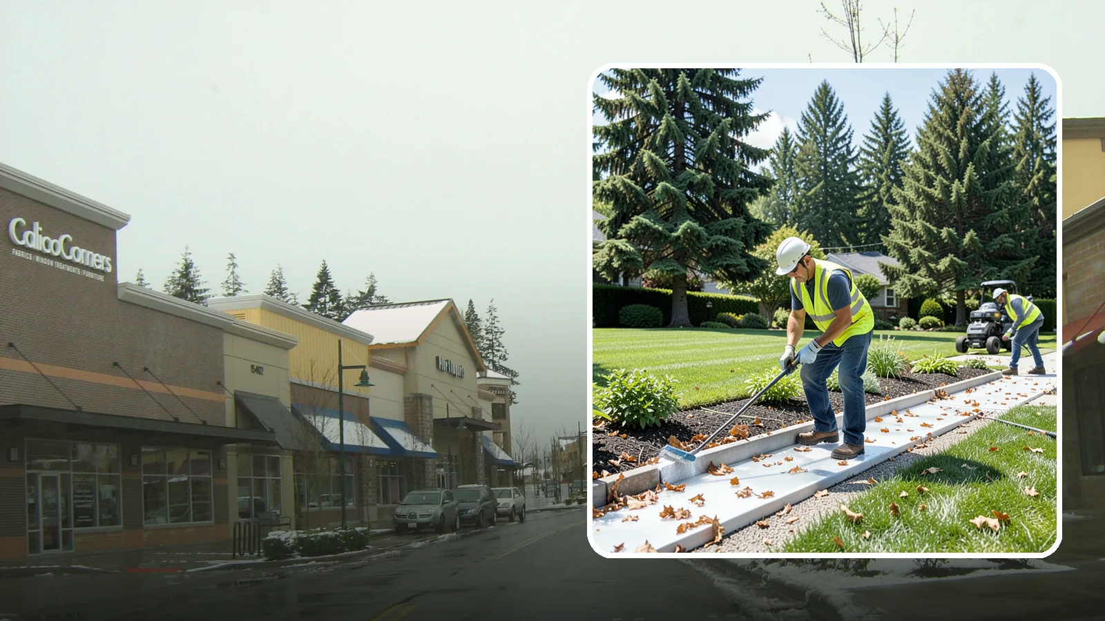 Ice Management in Mill Creek, Snohomish County, WA - We treat and prevent ice buildup on walkways, steps, and drives to keep your Western Washington property safe through freeze-thaw...