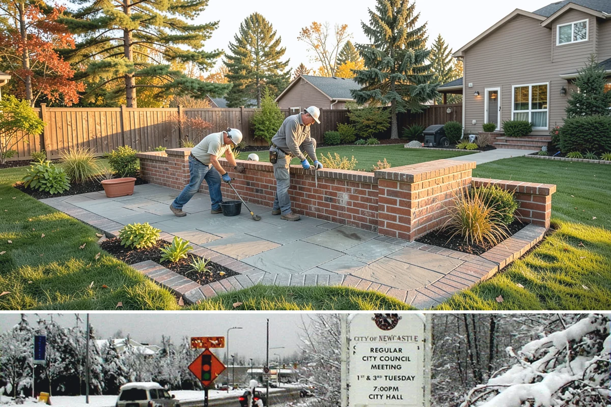 Ice Management in Newcastle, King County, WA - Freeze-thaw cycles peak here from December through February, so arrange pre-treatment before the first hard overnight frost...