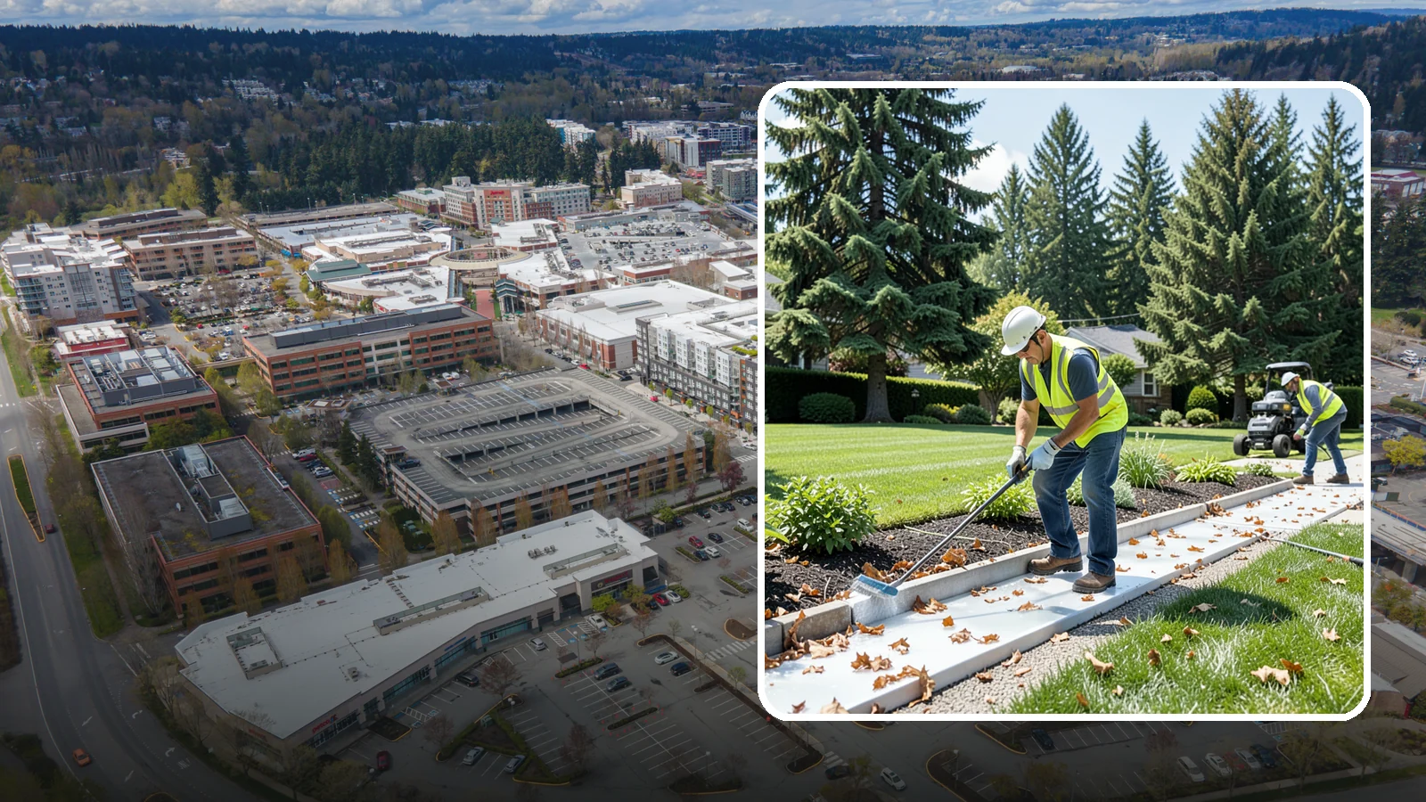 Ice Management in Redmond, King County, WA - We treat and prevent ice buildup on walkways, steps, and drives to keep your Western Washington property safe through freeze-thaw...