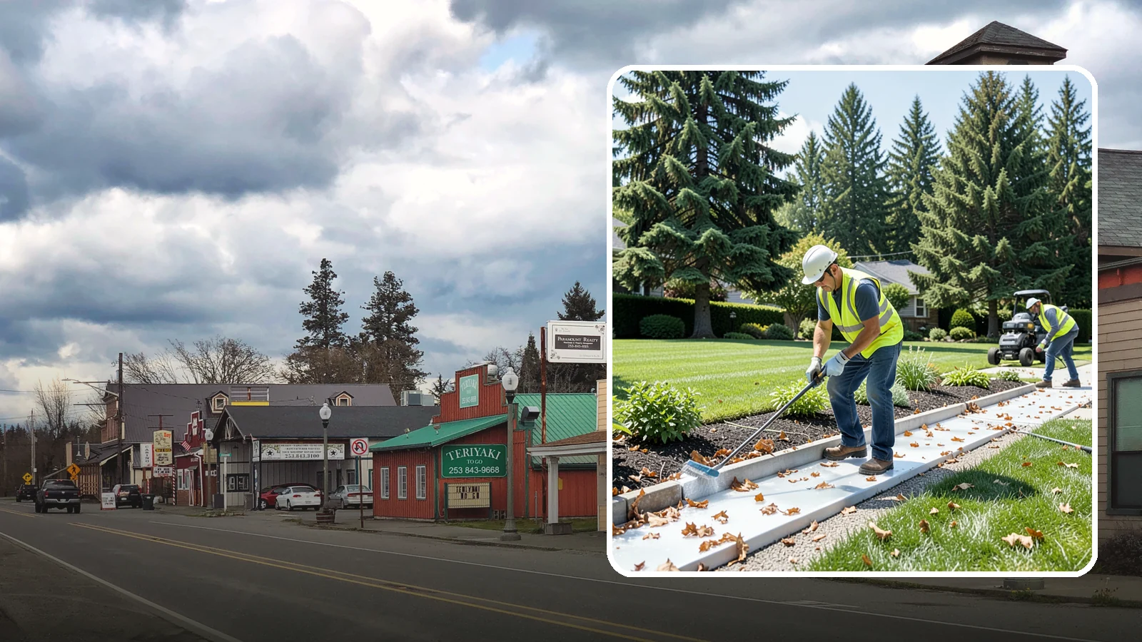 Ice Management in Roy, Pierce County, WA - We treat and prevent ice buildup on walkways, steps, and drives to keep your Western Washington property safe through freeze-thaw...
