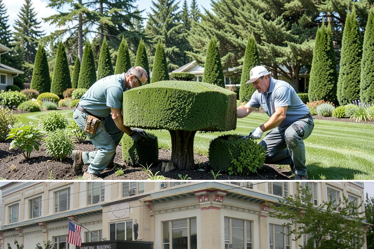 Interlocking Block Retaining Wall in Anacortes, Skagit County, WA - Best installed in the drier spring through fall for easy compaction, though the block system builds well through much of the PNW...