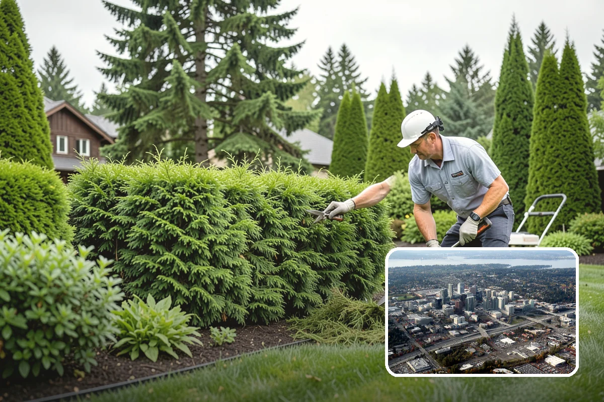 Interlocking Block Retaining Wall in Bellevue, King County, WA - Fast, self-aligning installation