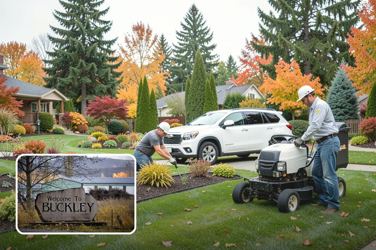 Interlocking Block Retaining Wall in Buckley, Pierce County, WA - Fast, self-aligning installation