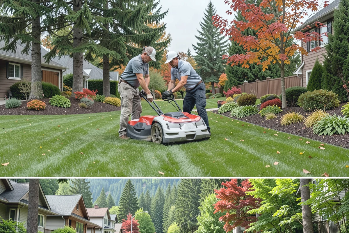 Interlocking Block Retaining Wall in Darrington, Snohomish County, WA - Best installed in the drier spring through fall for easy compaction, though the block system builds well through much of the PNW...