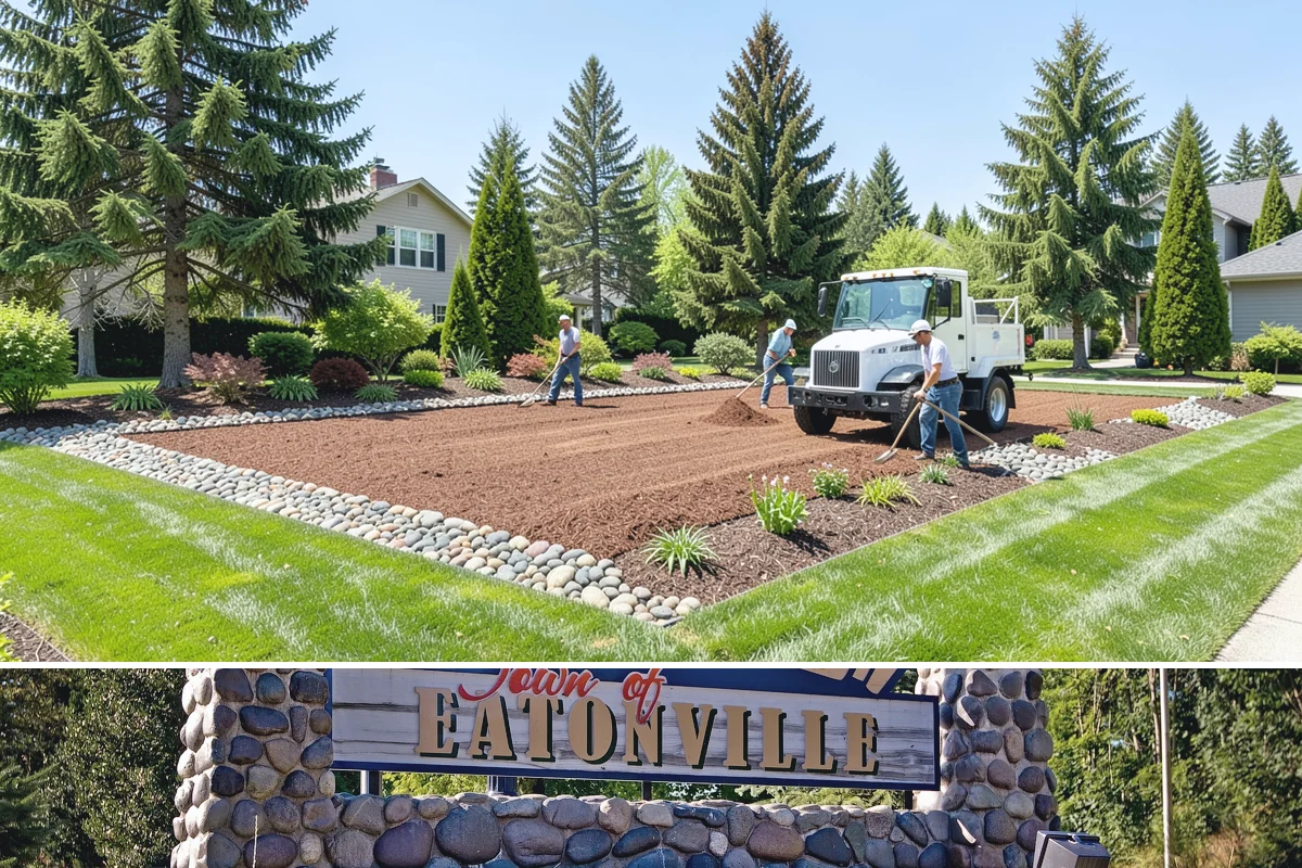 Interlocking Block Retaining Wall in Eatonville, Pierce County, WA - Best installed in the drier spring through fall for easy compaction, though the block system builds well through much of the PNW...