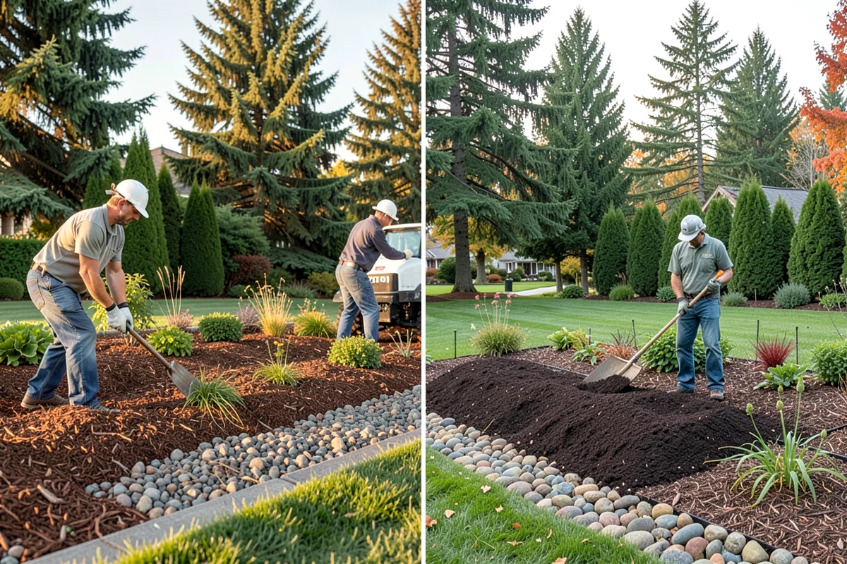 Interlocking Block Retaining Wall in Fircrest, Pierce County, WA - Excavate and grade the slope