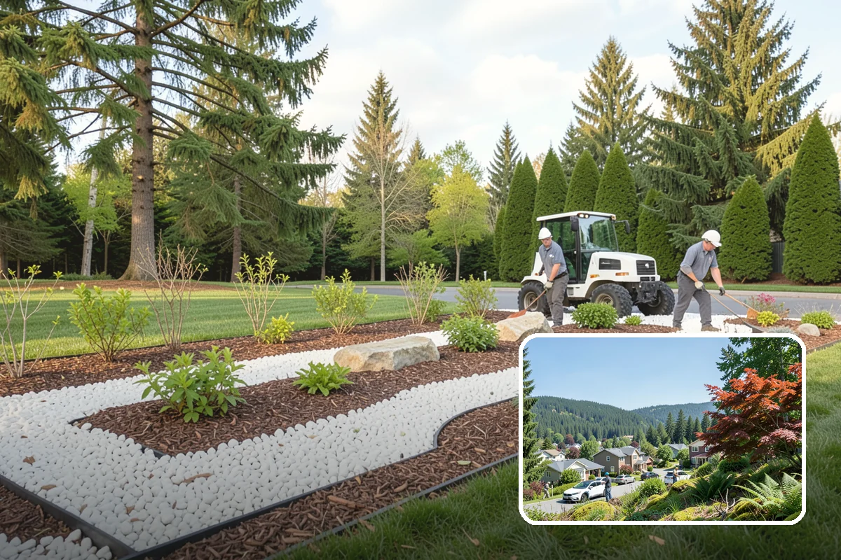 Interlocking Block Retaining Wall in Index, Snohomish County, WA - Fast, self-aligning installation