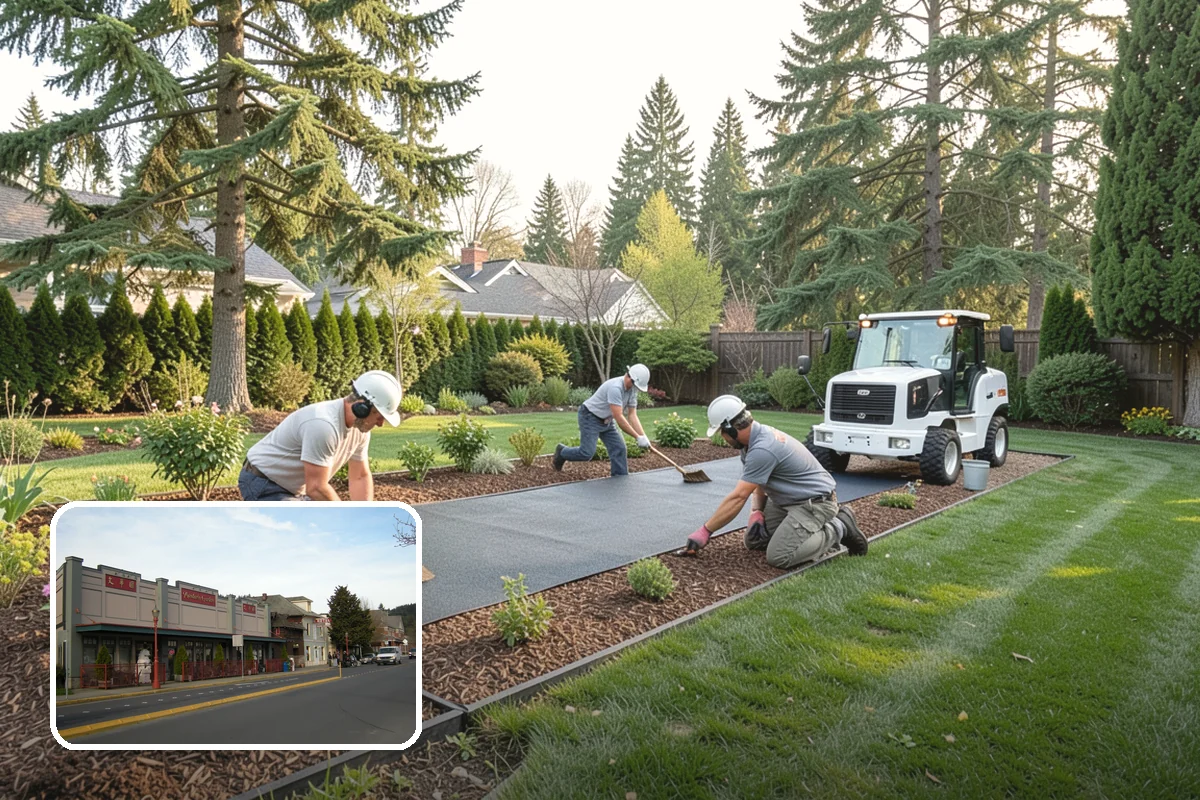 Interlocking Block Retaining Wall in Issaquah, King County, WA - Fast, self-aligning installation